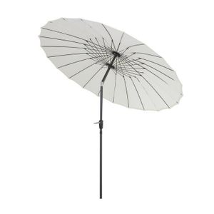 PARASOL Parasol rond inclinable TOTORO Crème - MYCOCOONING