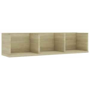 Bel Etagere Murale A Cd Chene Sonoma 75x18x18 Cm Agglomere Achat
