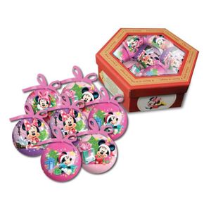 Image de Etoile: Boule De Noel Minnie Pas Cher
