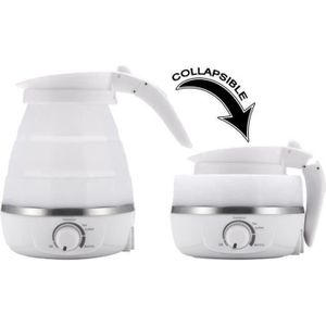 Bouilloire De Voyage Pliable électrique - Portable, Multifonction - Pour Chauffer Eau, Lait, Soupe - Idéale Voyages, Camping - 3