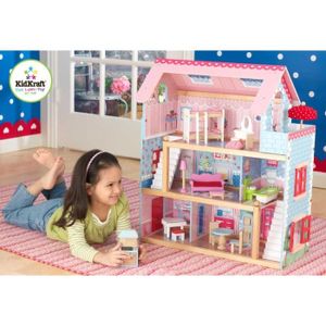 baby wooden Dollhouse Meubles de maison de poupées miniature Enfant Jouer Jouets GI D6I9 2X 