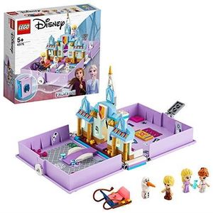 ASSEMBLAGE CONSTRUCTION LEGO 43175 Disney Frozen II Les aventures d'Anna et Elsa dans un livre de contes Ensemble de jeu, Jouet de voyage portab 4317