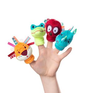 Marionnette à main jouet personnalisé gant d'animal poupée en peluche  Active doigt apaisant cadeau mignon marionnettes du spectacle - Cdiscount  Jeux - Jouets