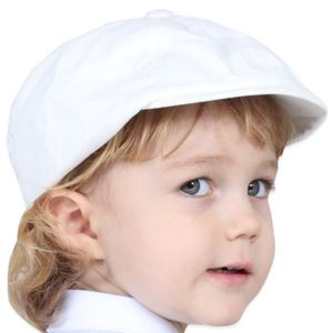 Bébés Garçons Chevrons Tweed Plate Chapeau Baker Boy mintgreen Casquette Gavroche Enfant 