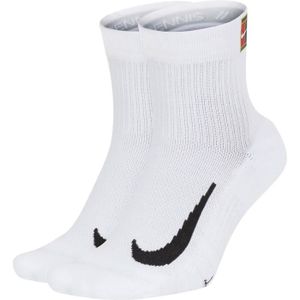 CHAUSSETTES MULTISPORT Nike Court Multiplier Max Lot De 2 Paires Chaussettes De Tennis - Blanc | Taille: 46-50