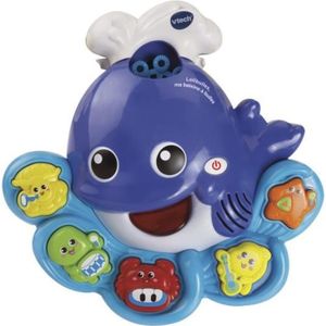 Redcrab Jouet Bain Bébé, Jouet de Bain Octopus Machine a Bulle avec  Musique, Jouet Bain Bulle Qui Produit Plus de 1000 Bulles par Minute,  Portable