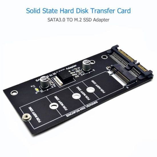 Carte Adaptateur SSD SATA 12+6 Broches Vers 22 Broches – Compatible MacBook Air 2010 2011 A1370 A1369