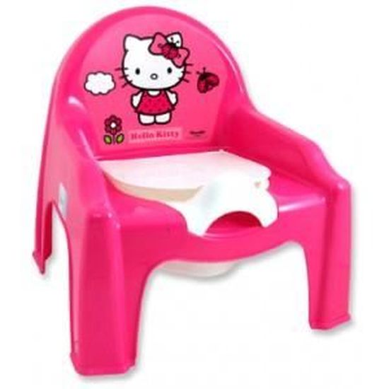 Chaise Petit Pot De Chambre Fille Bebe Hello Kitty Cdiscount Puericulture Eveil Bebe