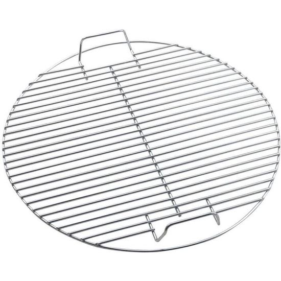 Sourcing Map Grille De Cuisson Ronde 29 Cm Acier Inoxydable - Barbecue, Friteuse à Air, Argent