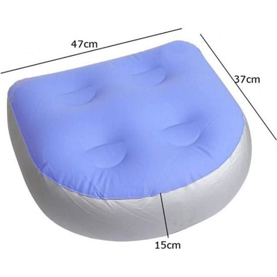 Coussin de siège Étanche Soft Soft Baignoire Gonflable Assupératrice Tapis de massage pour