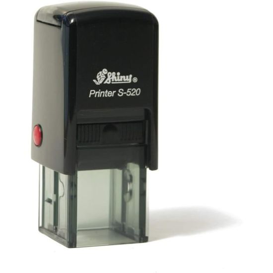 Tampon Auto-encreur 'COPIE' - Encre Rechargeable, Zone 14x38mm, Couleurs Au Choix (noir/bleu/rouge/violet) - 6