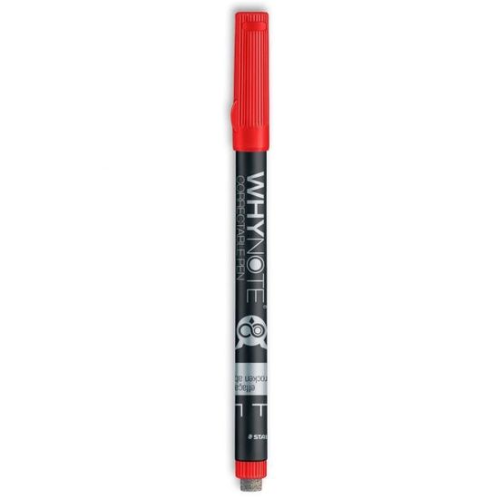 Stylo Whynote Rouge Le Feutre Effacable Staedtler Avec Une Gomme Aux Couleurs Whynote Permet D Ecrire Sur Votre Bloc Note Cdiscount Beaux Arts Et Loisirs Creatifs