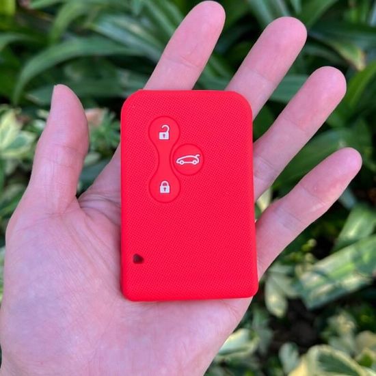 TOOMUME Coque Clé TPU, Etui Clé Étui Clé Adapté Pour Renault Trafic Twingo Kangoo Megane Clio