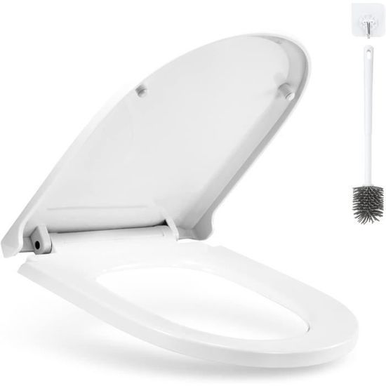 YOTOREE Abattant WC à Fermeture Amortie En Urée-formaldéhyde En