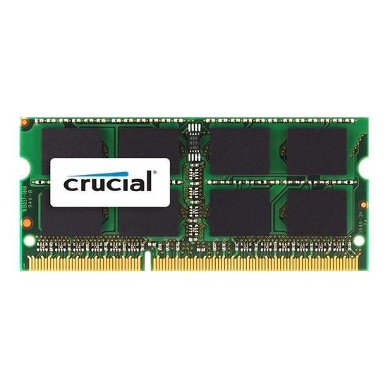 CRUCIAL Module de RAM pour Notebook, Ordinateur de bureau - 8 Go - DDR3-1333/PC3-10600 DDR3 SDRAM