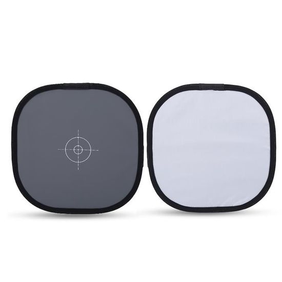 Carte De Balance Des Blancs Pliable 18% Gris 30cm - Outil Photo Professionnel