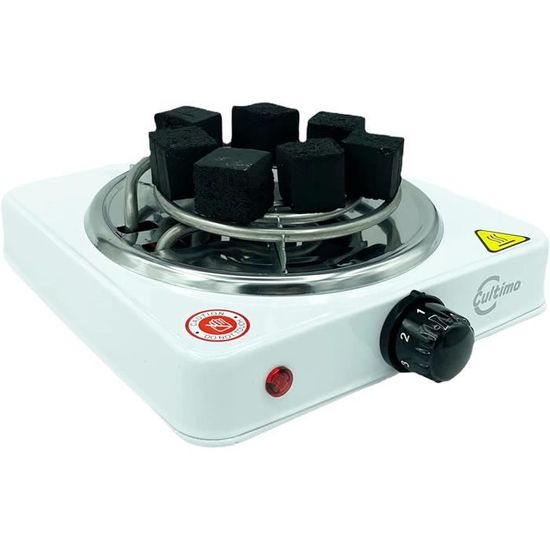 Allume-charbon électrique 500W - Pour Barbecue, Chicha, Camping - Chauffage Rapide Et Portable - 2