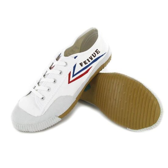 basket feiyue blanche femme