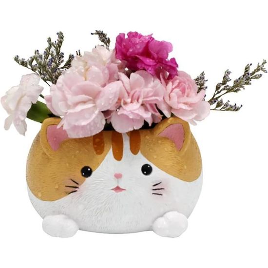 Lot De 12 Mini Figurines Chats En Résine - 12 Styles Différents - Pour Jardins Féériques, Maisons De Poupée