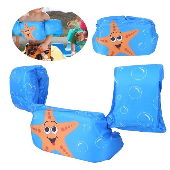 Gilet De Sauvetage Enfant – 30-40 Kg, Sangle Ajustable – En Polyester/coton, Respirant – Pour Piscine, Plage, Bateau – 1-9 Ans, Garçon/fille