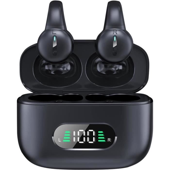 🎧 50% DE RÉDUCTION ! 🌬️ Écouteurs Sans Fil à Conduction Aérienne – Confort Open-Ear, Autonomie 72h & Son Hi-Fi Directionnel !