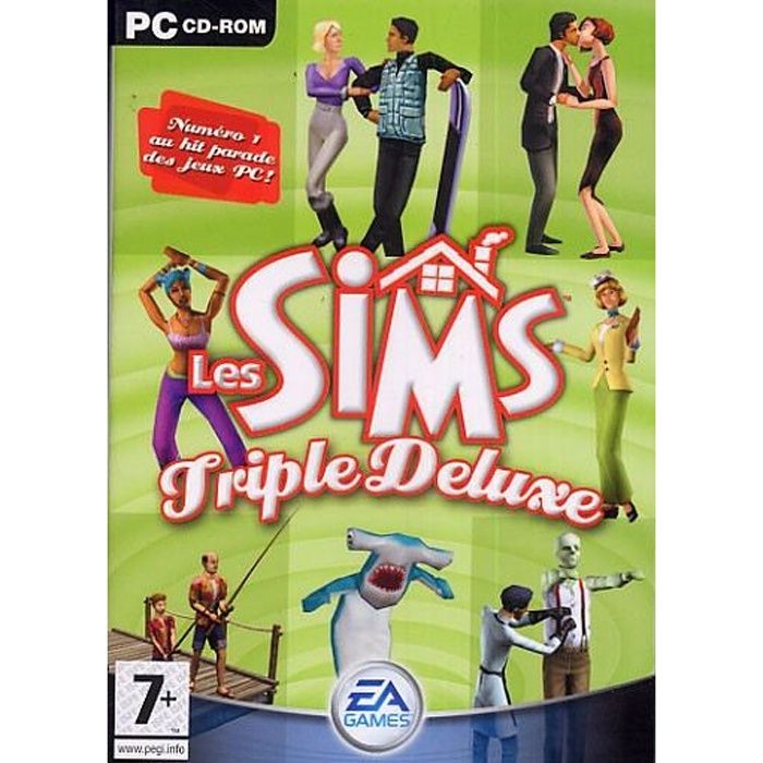Electronic Arts Les Sims Triple Deluxe / PC Cd-Rom