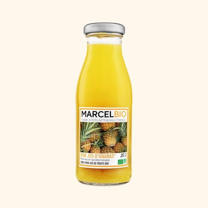 Marcel Bio - Pur Jus d'Ananas Bio 25cl