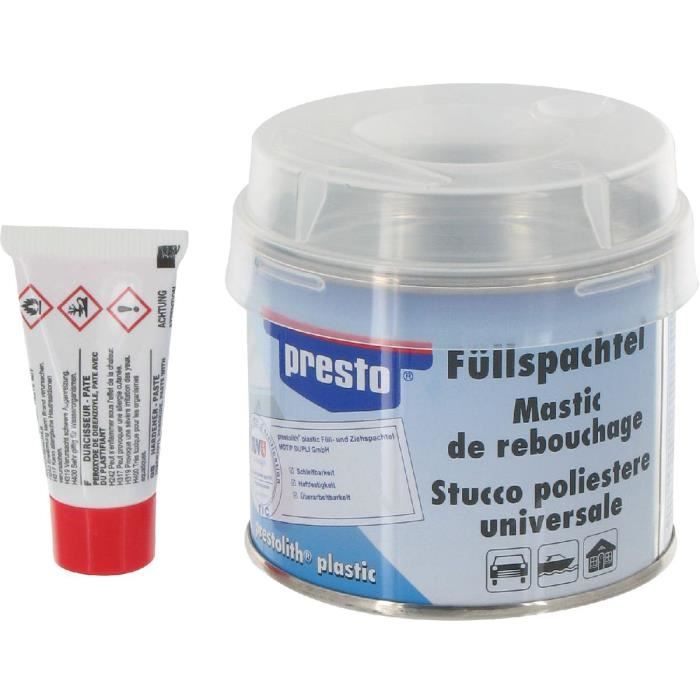 Mastic polyester de rebouchage - 250 g