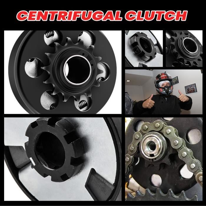 14 T 1/2- 40/41/420 embrayage centrifuge 1- Calibre pour Buggy Honda Prokart
