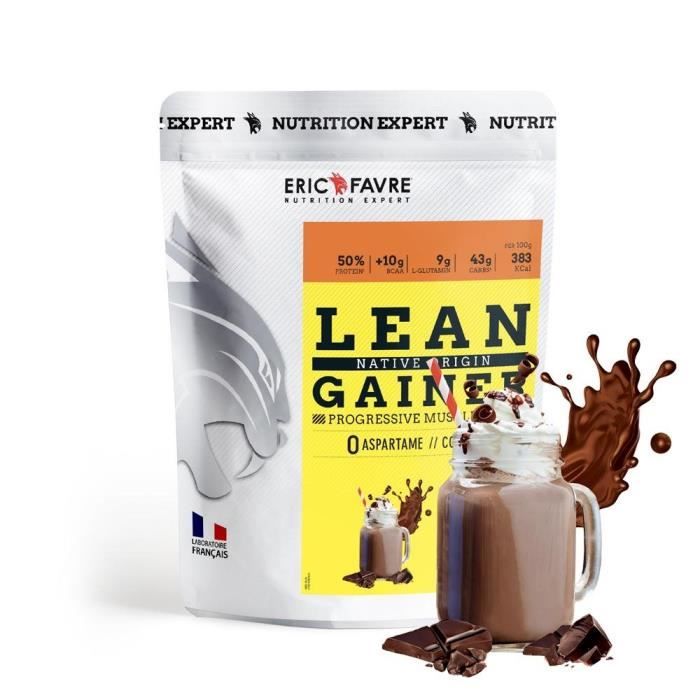 Eric Favre - Lean Gainer Chocolat - Gainers - Chocolat - 750g