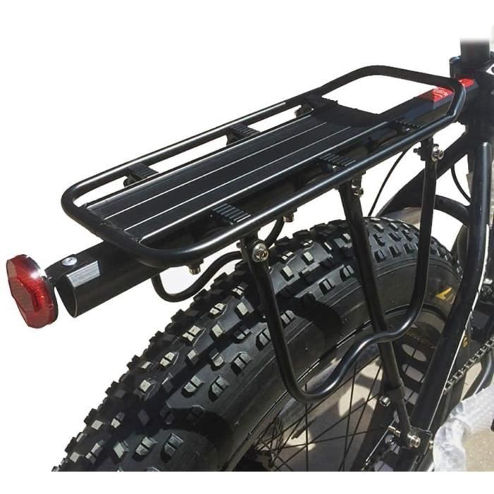 porte-bagages ges De Vélo pour Tige De Selle Porte-Bagages pour VTT avec Charge De Réflecteur 70 Kg Adapté Aux Gros Pneus A72