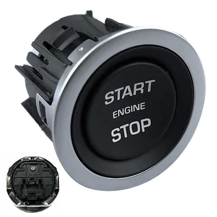 Antivol - Bloque Roue,Pour Land Rover Range Rover L322 2010 2013 1pc démarrage arrêt moteur interrupteur sans clé bouton d'allumage