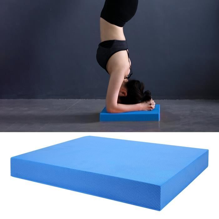 Garosa Coussins équilibrés Soft Yoga Balance Cushion Pad Training Taille rembourrée Abdomen Exercise Fitness Mat Equipment (S