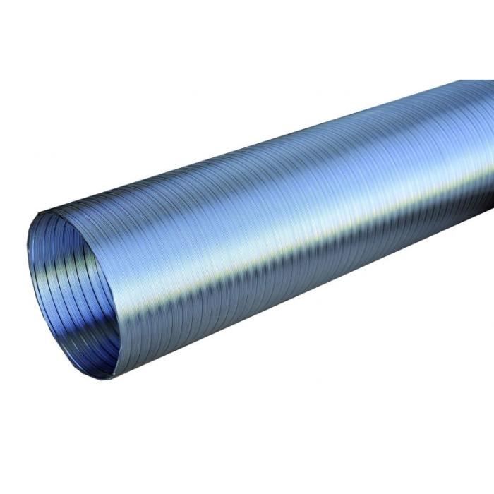 SRFAC A1 80 CONDUIT SEMI-RIGIDE ALU CLASSÉ A1 D 80MM LONGUEUR 3000MM NATHER 546111