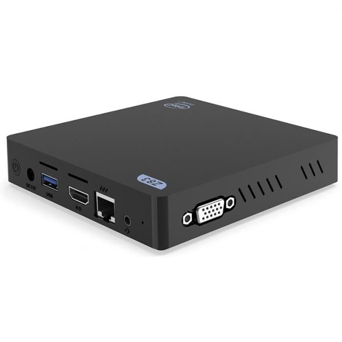Z83 - V Mini PC Windows-4 GB+ 64 GB-Intel Atom X5-Z8350/Intel HD Graphics 400-2,4 GHz + 5 GHz WiFi 1000Mbps 1 x USB3.0 / BT4.0 offic