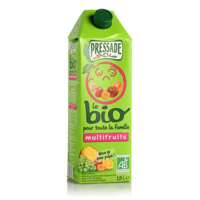 PRESSADE Nectar Multifruits - Bio - 1,5 L