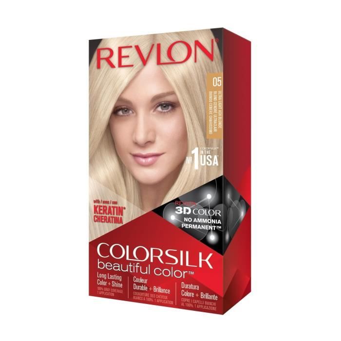 COLORSILK Coloration N°05 - Blond cendré ultra clair - 59,1 ml