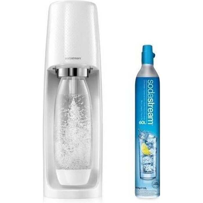 SODASTREAM Machine à gazéifier Spirit Blanche