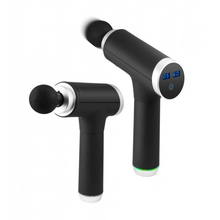 Masseur musculaire Technaxx LX-013 - Pistolet compact multifonctions - 5 têtes de massage