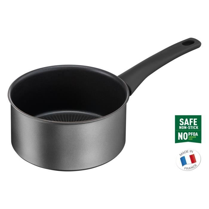 TEFAL G2872902 La Recyclée casserole 18cm, 100% Aluminium recyclé, revêtement anti-adhésif, tous feux dont induction