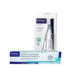 Dentifrice enzymatique soin dentaire Virbac pour chiens et c