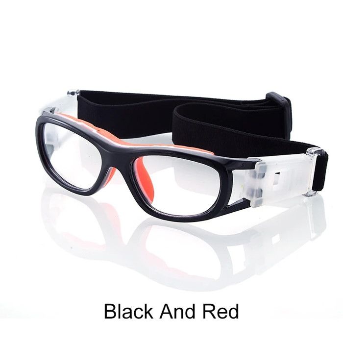 Lunettes de sport pour basket-ball, football, protection contre les chocs, verres remplaçables pour l'extérieur