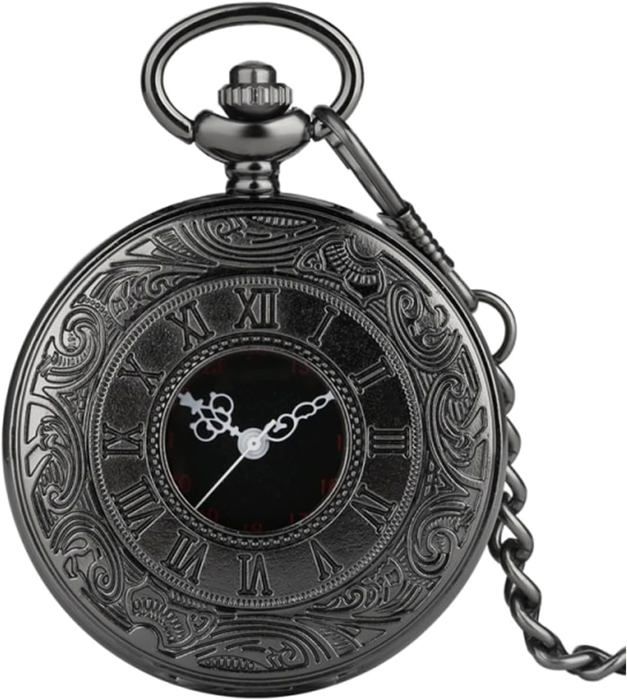 Cadran De Montre De Poche Antique WALTHAM 45mm Chiffres Romains - Pour Réparation, Pièce Détachée