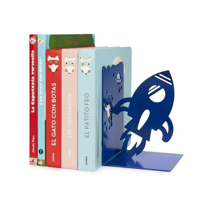 Serre-livres - Innovant - Métal Noir - Robuste - Design Moderne