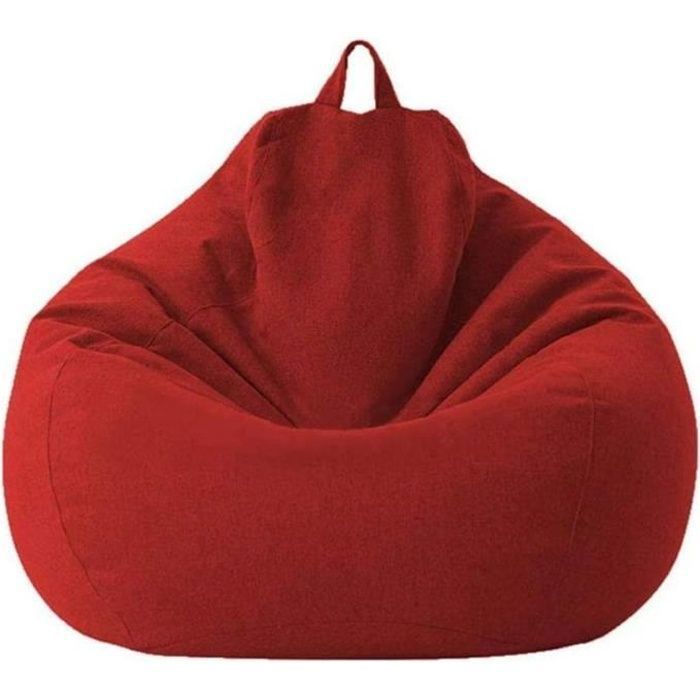 Pouf Poire Adulte et Enfants Pouf Géant sans Remplissage Pouf de Salon Grande Fauteuil de Salon pour Intérieur et multicolore POUF