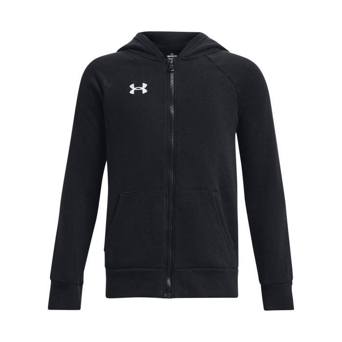 Sweatshirt à capuche - UNDER ARMOUR - Rival - Full zip - Fleece intérieur brossé - Noir