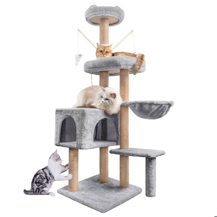 Arbre à Chat Griffoir Stable, 145cm - Cdiscount Animalerie