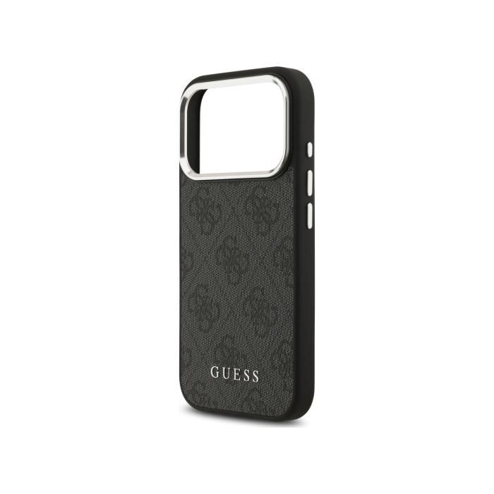 Guess Étui MagSafe 4G Classic Logo pour iPhone 17 Pro Noir - vue 4