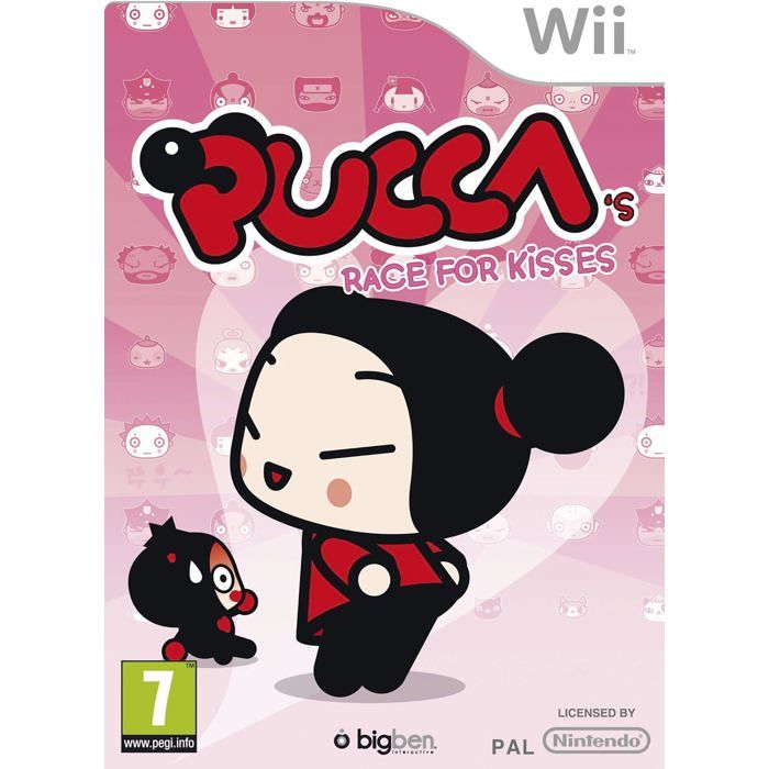 Pucca : Race For Kisses Wii - vue 2