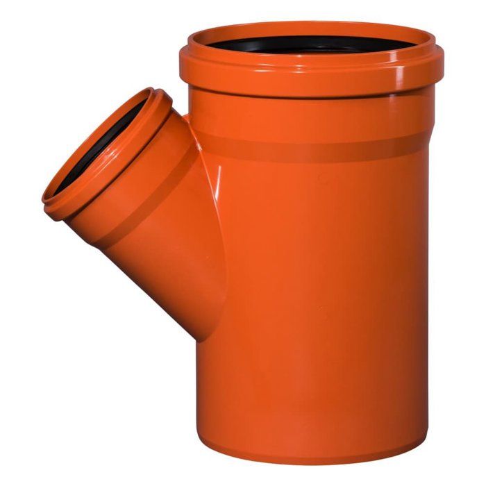 Tuyau PVC Rigide 160mm Extérieur X 3mm D'épaisseur - Pour Drainage, Bricolage, Rénovation - Longueur 0.2m - 9
